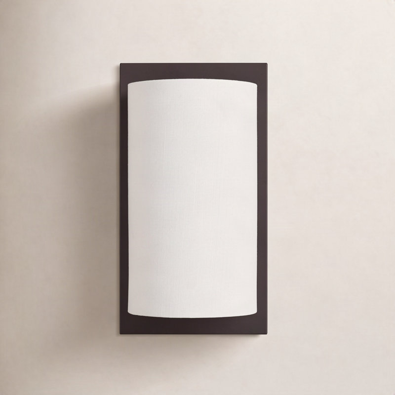 Flaire Flush Mounted Sconce, English Bronze