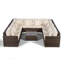 Yancey 5 Seater Rattan Corner Sofa Set