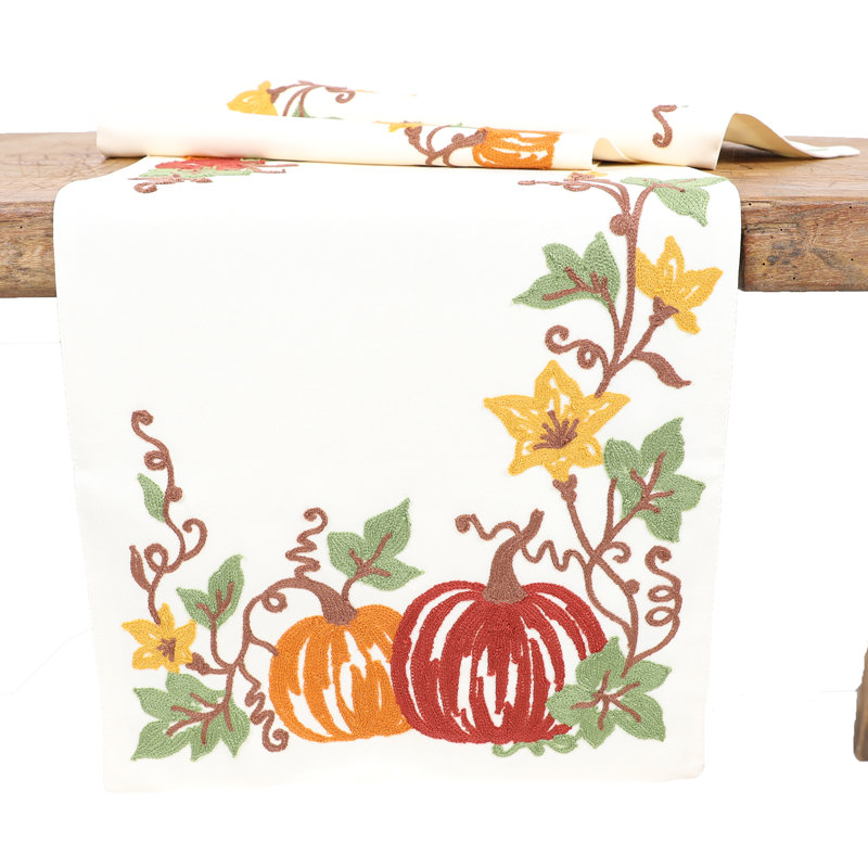 Chemin de table Tryon Happy Fall, L 36 po x l 16 po