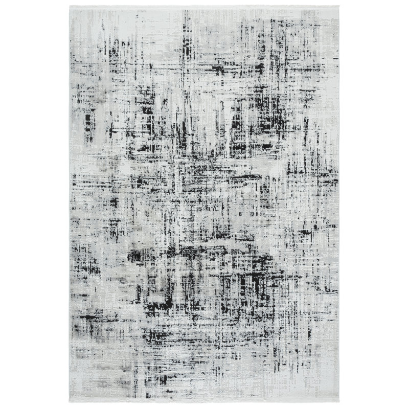 Matthei Performance Abstract Rug, Rectangle 5' x 7'