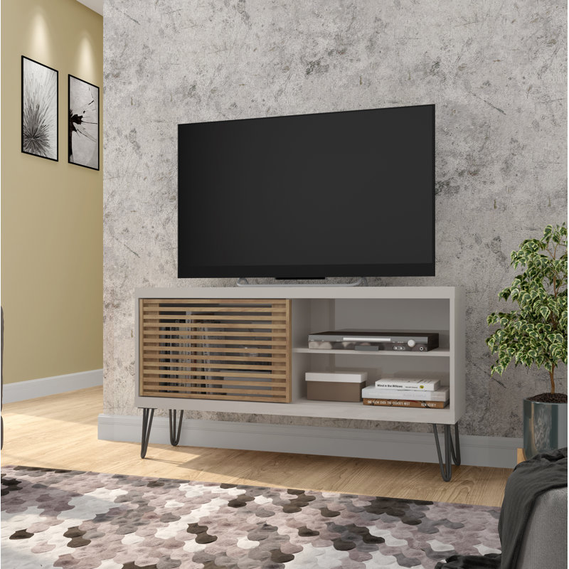 Sedgerock TV Stand for TVs up to 43", Beige/Brown