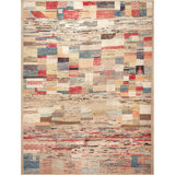 Nazmiyal Collection Modern Abstract Patchwork Rug 10ft 9in X 14ft 1in