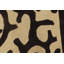 Tapis beige et noir par Roderick
