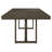 Glenmoor Dark Grey Rectangular Dining Table