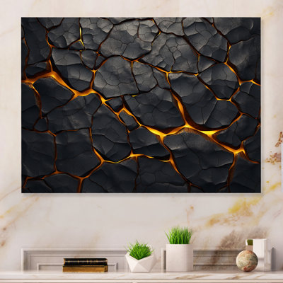 " Volcano Volcanic Veins "