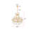 Stockard 13 - Light Glass Chandelier-49625385-49625390-49625392