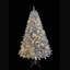 Arbre de Noël artificiel illuminé Sliver-641733519