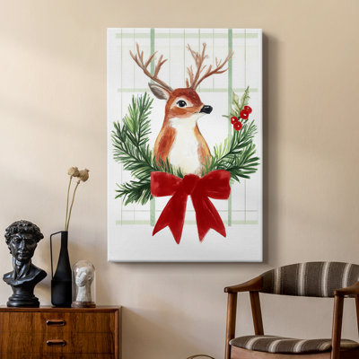 Christmas Holiday Art XLIII -Custom Wrapped Gallery Cavas