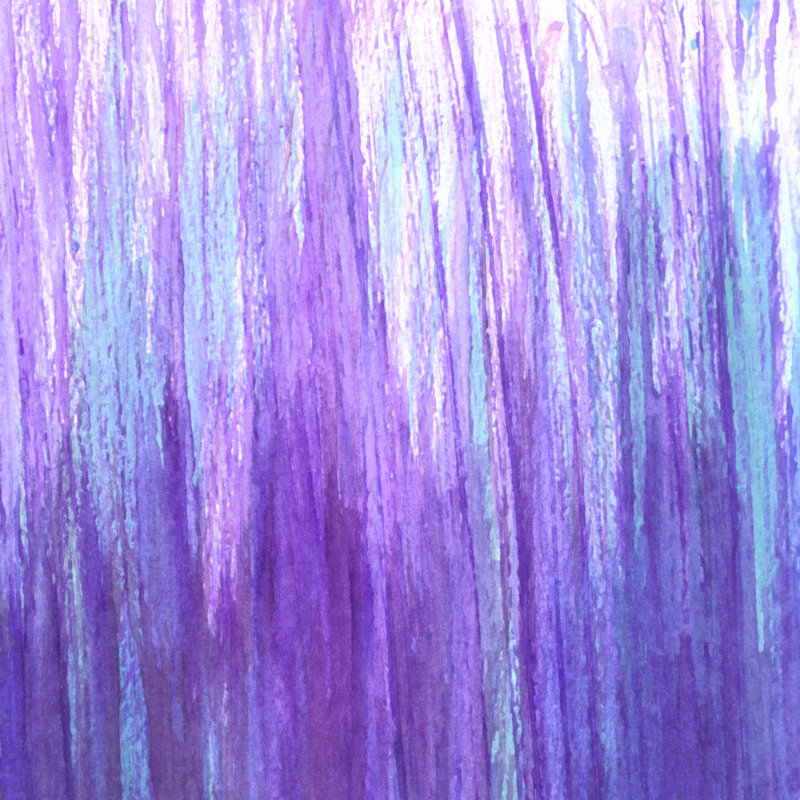" Purple Stream ", 12" H x 12" W  