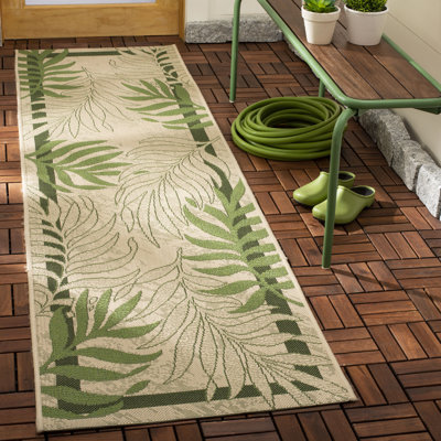 Lueck Performance Floral Indoor/Outdoor Area Rug