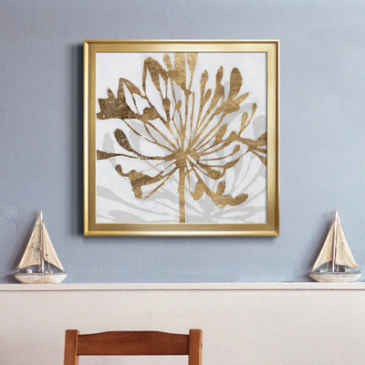 " Golden Gilt Bloom II "