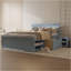 Lit plateforme double avec tiroir et deux tablettes-2083112031