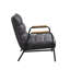 Fauteuil d'appoint gris mat Matt