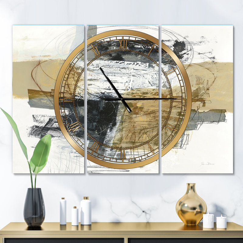 Glam Cream Dream II - Horloge murale moderne