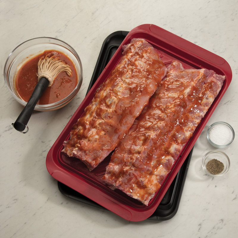 Prep and Serve Grilling Melamine Tray