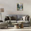 Art mural avec toile flottante Pebbled Creek par Stellar Design Studio-2060047268-2060047295