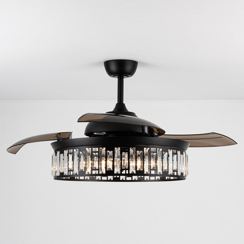 Ventilateur de plafond 52 po avec ensemble d'éclairage Loreen