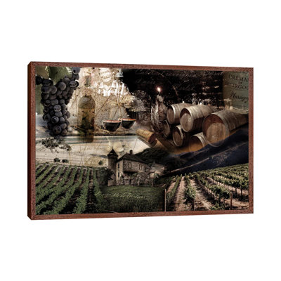 Wine by GraphINC - Print on Canvas
