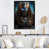 Black Picture Framed