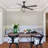 Elden 52'' Crystal Ceiling Fan with Remote Control and Light Kit