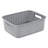 Short Weave Wicker Pattern Plastic Basket