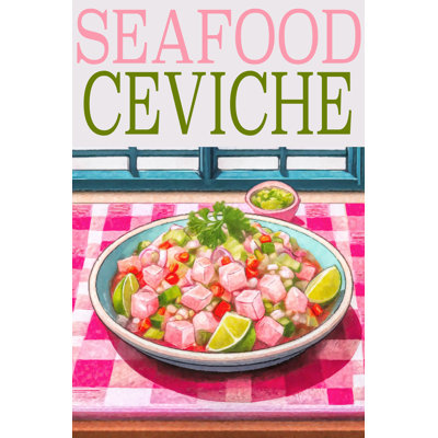 Seafood Ceviche Poster 24x36