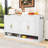 Elegant Storage Cabinet with Ample Storage Space and Adjustable Shelves-661548735
