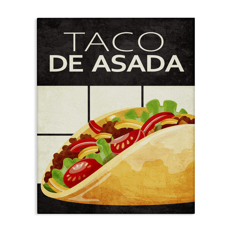 Toile repas classique Taco, design par Kim Allen, H 40 po x l 30 po