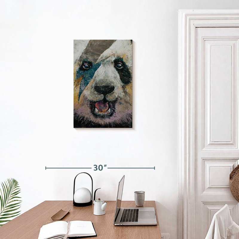 Brampt Panda Rock, 24" H x 16" W
