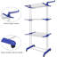 Stainless Steel Foldable Rolling Drying Rack-792705822