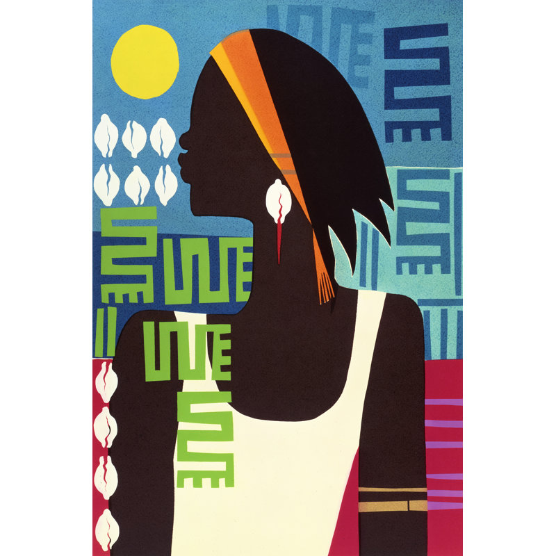 Virtuous Woman by Varnette Honeywood - Print on Canvas, Wrapped Canvas, 30cm H x 20cm W