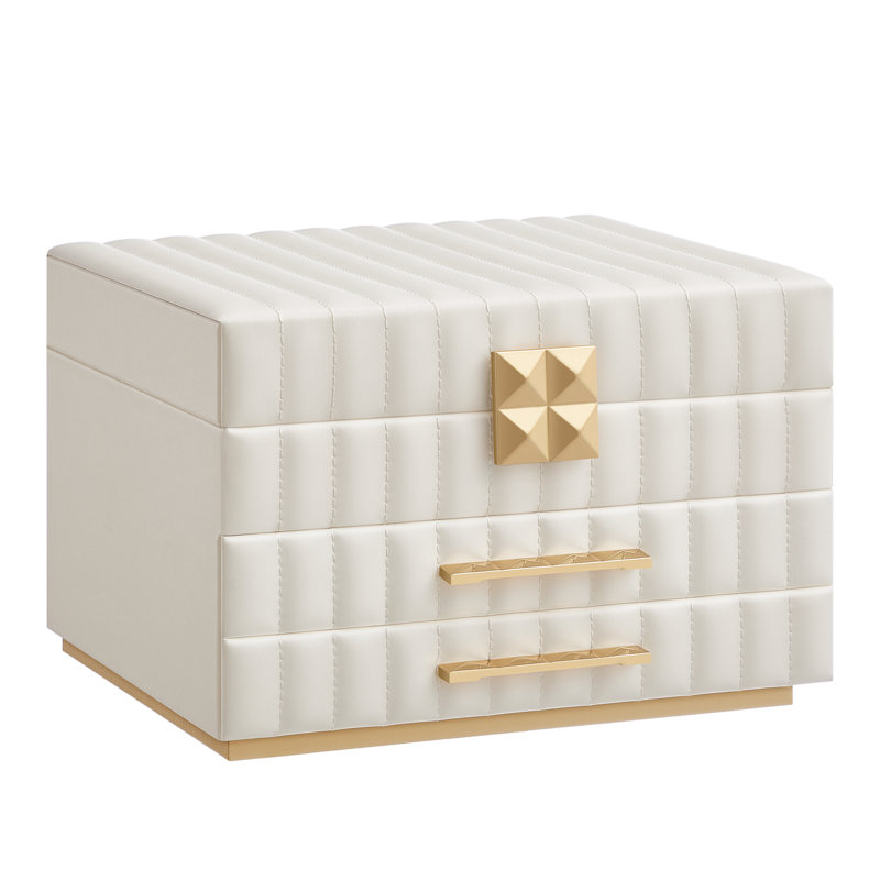 3-Tier Jewellery Box with Mirror