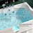 61" White Acrylic 2 Person Whirlpool Bathtub with 16 Water Jets, Heater, LED Light and Hand Shower, Freestanding Rectangular Jetted Tub