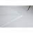 Rectangular Tempered Glass Dining Table with Iron Frame (59.06")