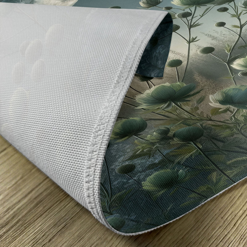 Ensemble de 4 napperons vert sauge Ambesonne