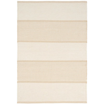 La Mirada Wheat Handwoven Cotton Rug