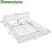 Queen Upholstered Bed Frame With Headboard, Thick Chenille Fabric & Solid Frame, Beige-83166441