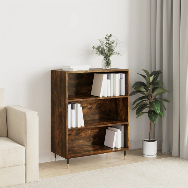 Alecxander 90cm H x 69.5cm W Standard Bookcase