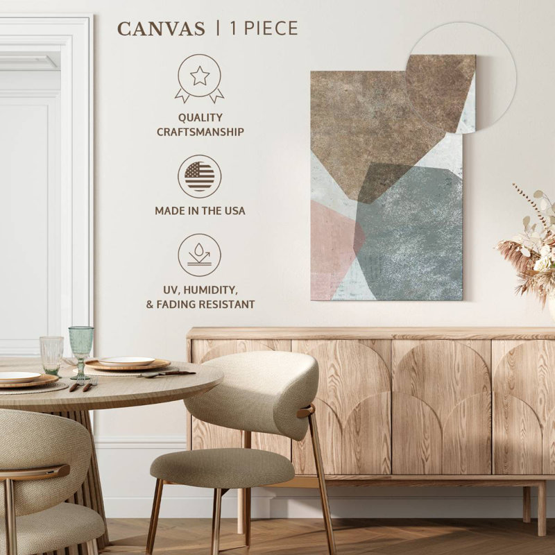 Avery Pensif I / Rosé, H 39 po x l 26 po