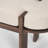 Karina Dark Elm Wood w/ Oatmeal Fabric Bench-98239993