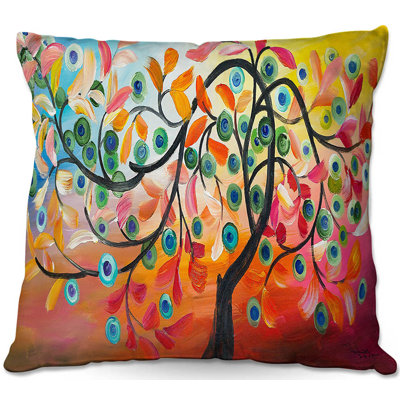  Housse et insert de coussin carré Couch Color Tree