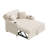 Rabbit Fur Corduroy Pull Out Sofa Bed Upholstered Chaise Lounge Couch-1887406869