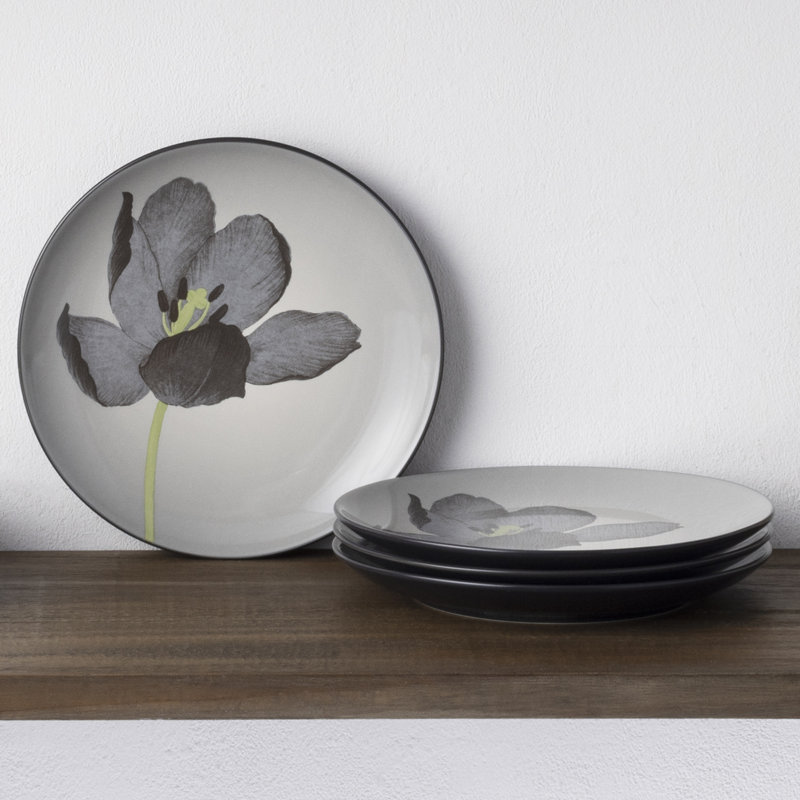 Assiettes décoratives Noritake Colorwave, 8 1/4 po, Graphite