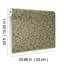 Oak Tree Floral Matte Wallpaper Roll-1237492029