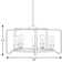 Fanning 5 - Light Dimmable Geometric Chandelier