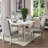 Dunphy 6 - Person Extendable Four Leg Dining Set