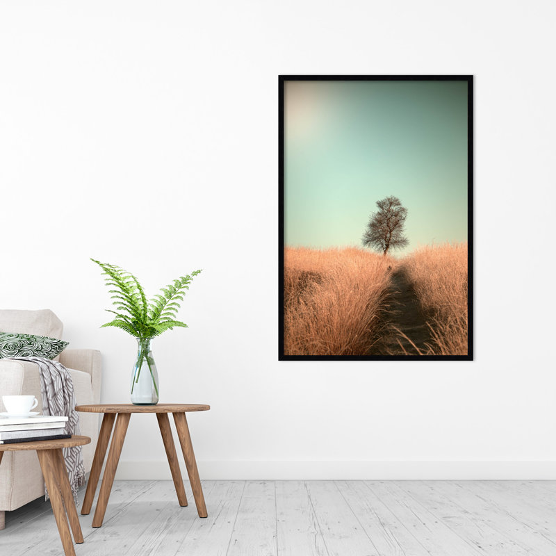 Grass And Path by Jaap Van Den, Black, 28" W x 41" H