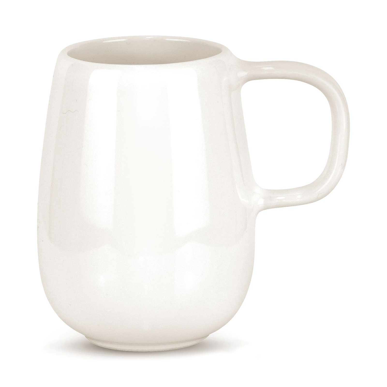Parkview Stoneware Coffee Mug, 12.85 fl oz., White
