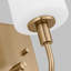 Rowley Single Frosted Dimmable Bath Sconce-1894325878