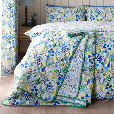 Tilly Floral Fully Reversible Bedspread